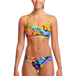 TRAINING SWIMWEAR Funkita Ladies Sports Two Piece - Tarzanny Pants