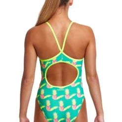 Funkita Girls Diamond Back One Piece - Juicy Jam 8 Funkita Girls Diamond Back One Piece - Juicy Jam