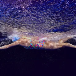 Funkita Ladies Twisted One Piece - Panel Pop TRAINING SWIMWEAR