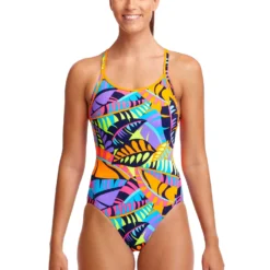 TRAINING SWIMWEAR Funkita Ladies Diamond Back One Piece - Tarzanny Pants