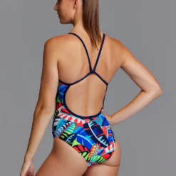 Funkita Ladies Single Strap One Piece - Face Palm 9 Funkita Ladies Single Strap One Piece - Face Palm