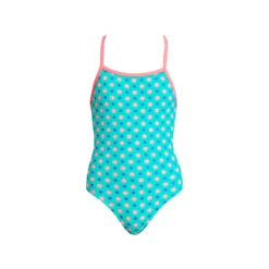 Funkita Girls Strapped In One Piece - Minty Fresh TRAINING SWIMWEAR 9 Funkita Girls Strapped In One Piece - Minty Fresh TRAINING SWIMWEAR