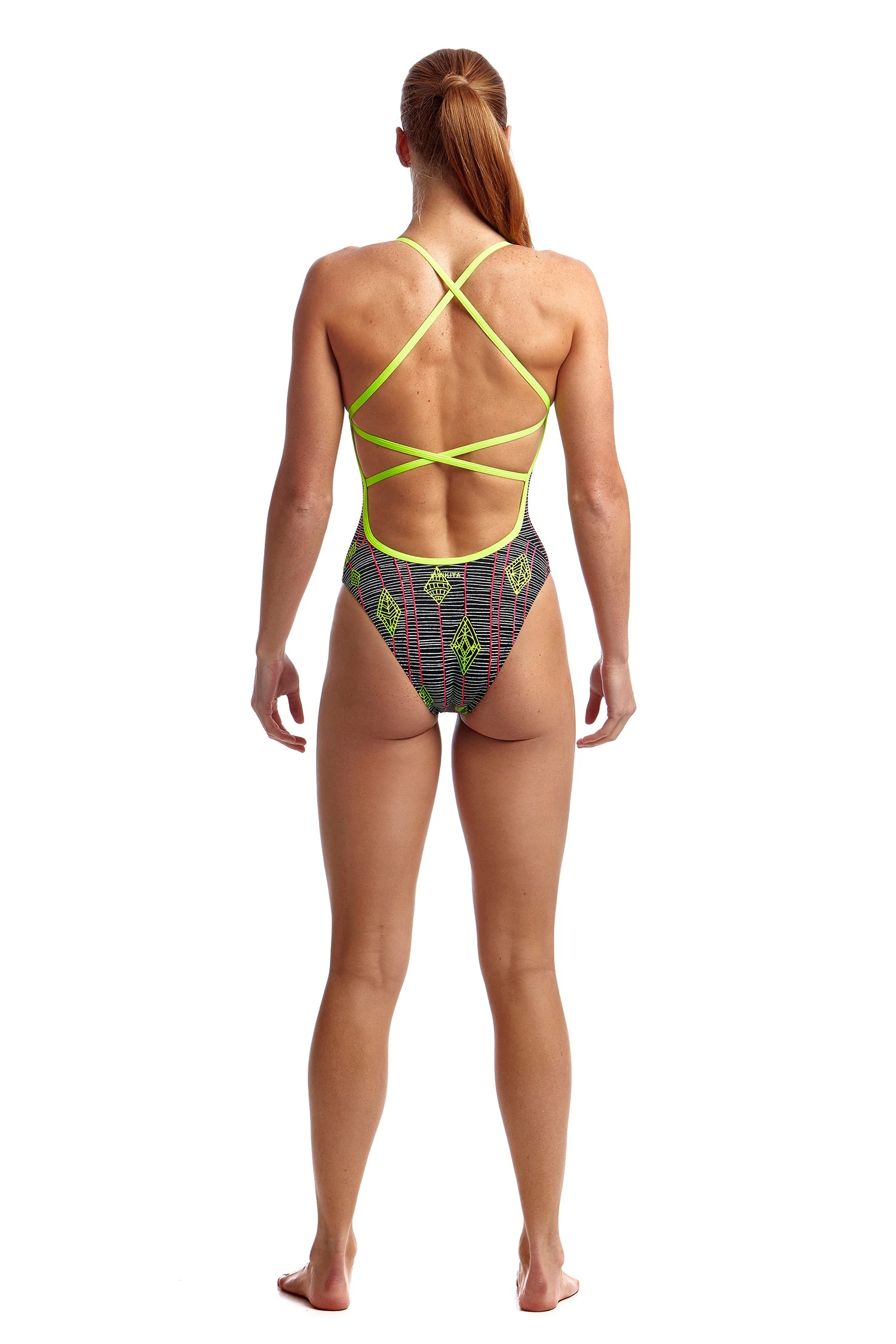 TRAINING SWIMWEAR Funkita Ladies Strapped In One Piece - Kite Runner 4 TRAINING SWIMWEAR Funkita Ladies Strapped In One Piece - Kite Runner