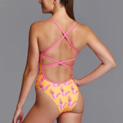 TRAINING SWIMWEAR Funkita Ladies Strapped In One Piece - Pineapple Punch 9 TRAINING SWIMWEAR Funkita Ladies Strapped In One Piece - Pineapple Punch