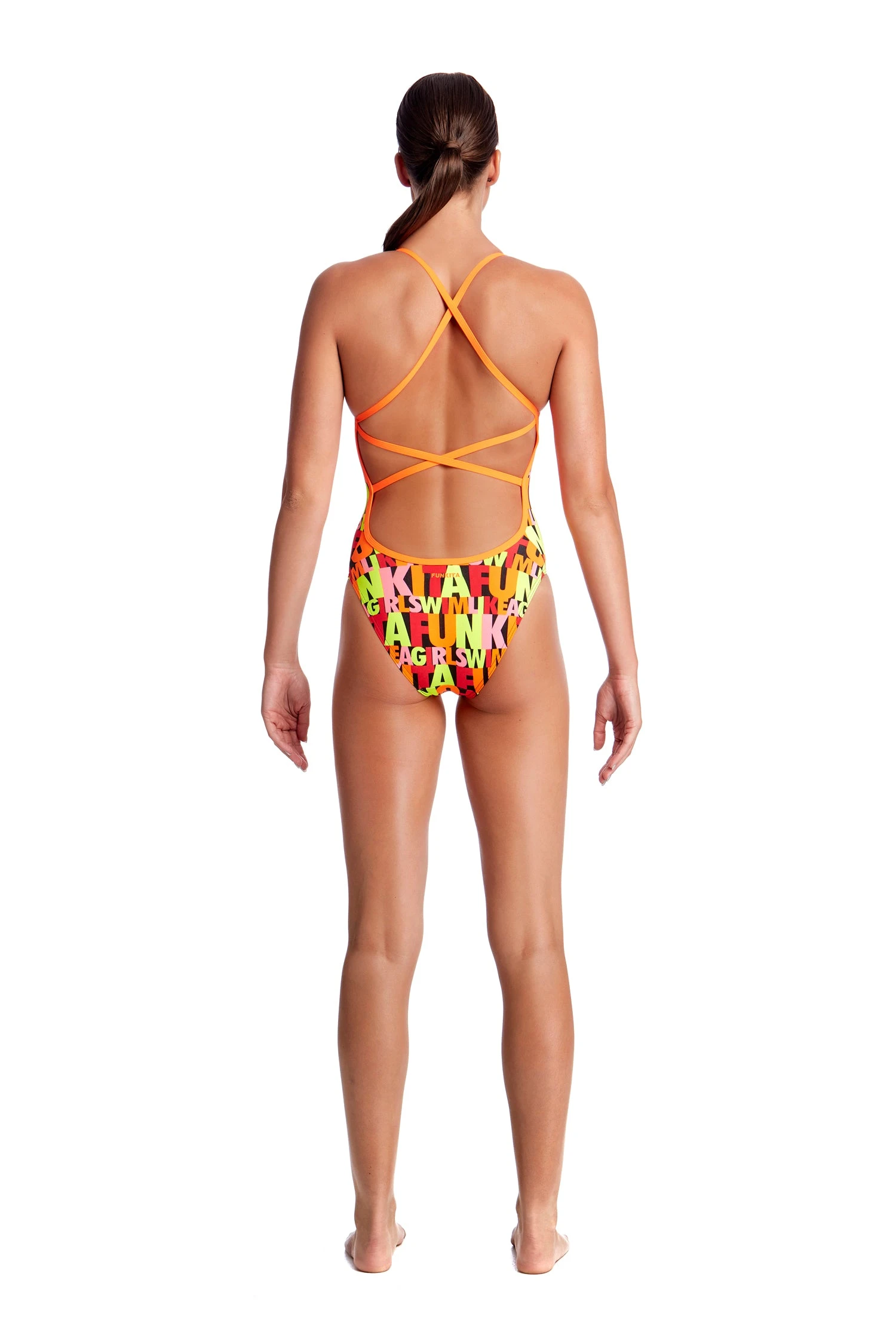 Funkita Ladies Strapped In One Piece - Swim Girl Swim TRAINING SWIMWEAR 4 Funkita Ladies Strapped In One Piece - Swim Girl Swim TRAINING SWIMWEAR