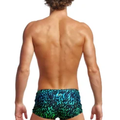TRAINING SWIMWEAR Funky Trunks Mens Plain Front Trunks - Spraying Alive 7 TRAINING SWIMWEAR Funky Trunks Mens Plain Front Trunks - Spraying Alive