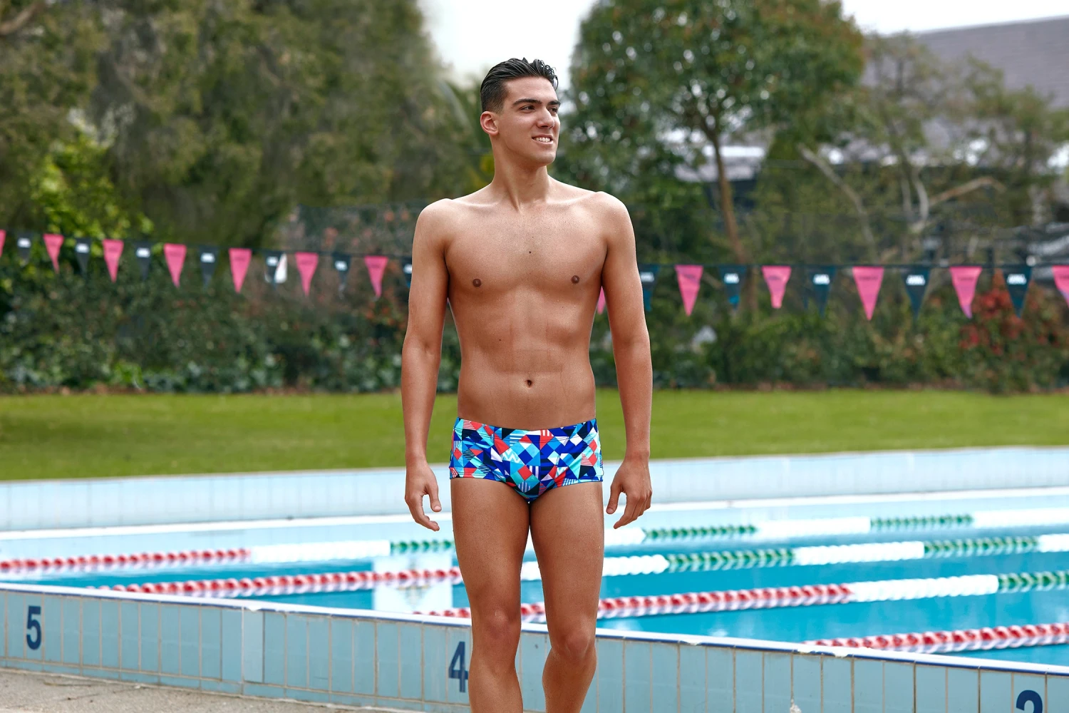 Funky Trunks Mens Classic Trunks - Check Republic 5 Funky Trunks Mens Classic Trunks - Check Republic