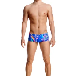Funky Trunks Mens Classic Trunks - Marble Moon