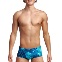 Funky Trunks Mens Classic Trunks - Wild Winter TRAINING SWIMWEAR