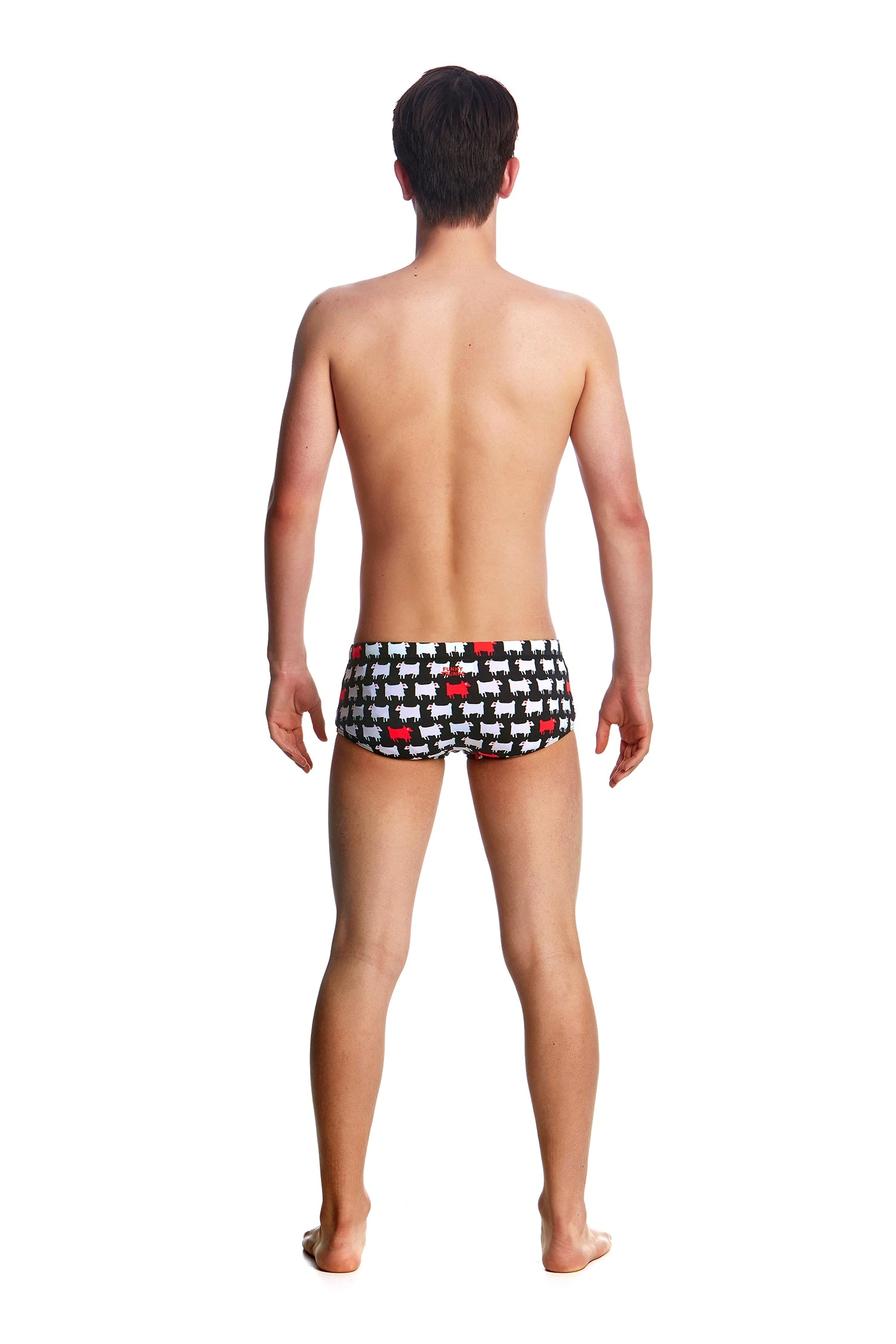 Funky Trunks Mens Classic Trunks - Angry Ram TRAINING SWIMWEAR 4 Funky Trunks Mens Classic Trunks - Angry Ram TRAINING SWIMWEAR