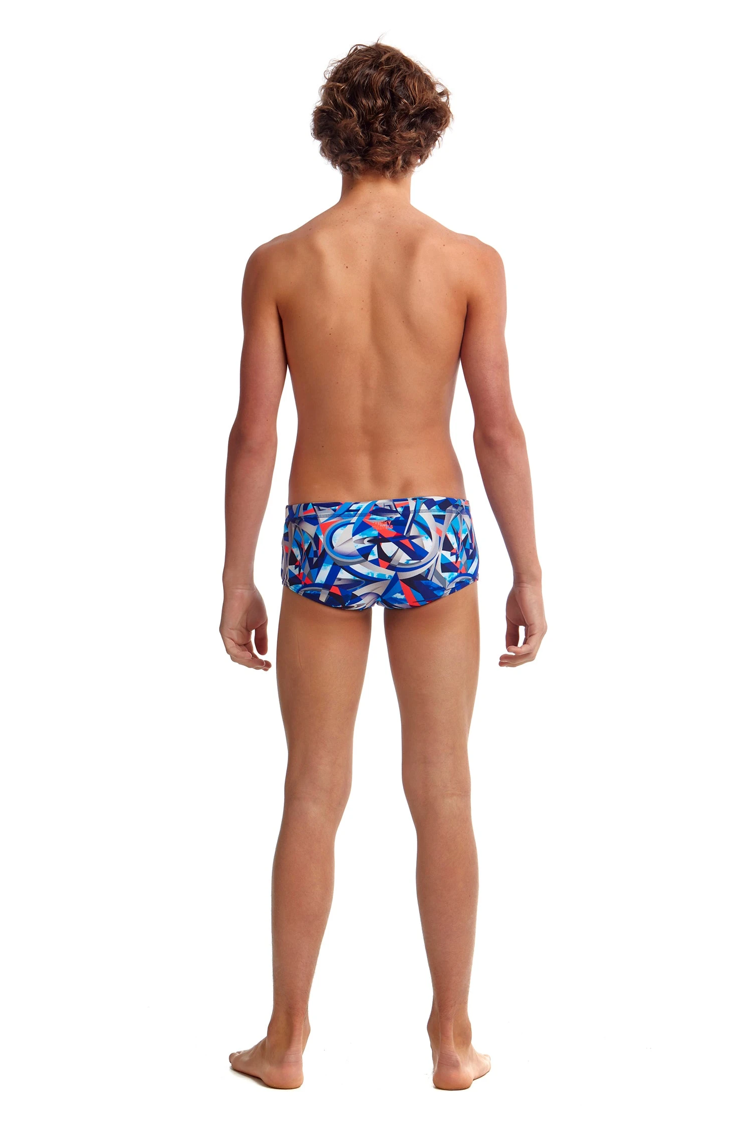 TRAINING SWIMWEAR Funky Trunks Boys Classic Trunks - Futurismo 5 TRAINING SWIMWEAR Funky Trunks Boys Classic Trunks - Futurismo