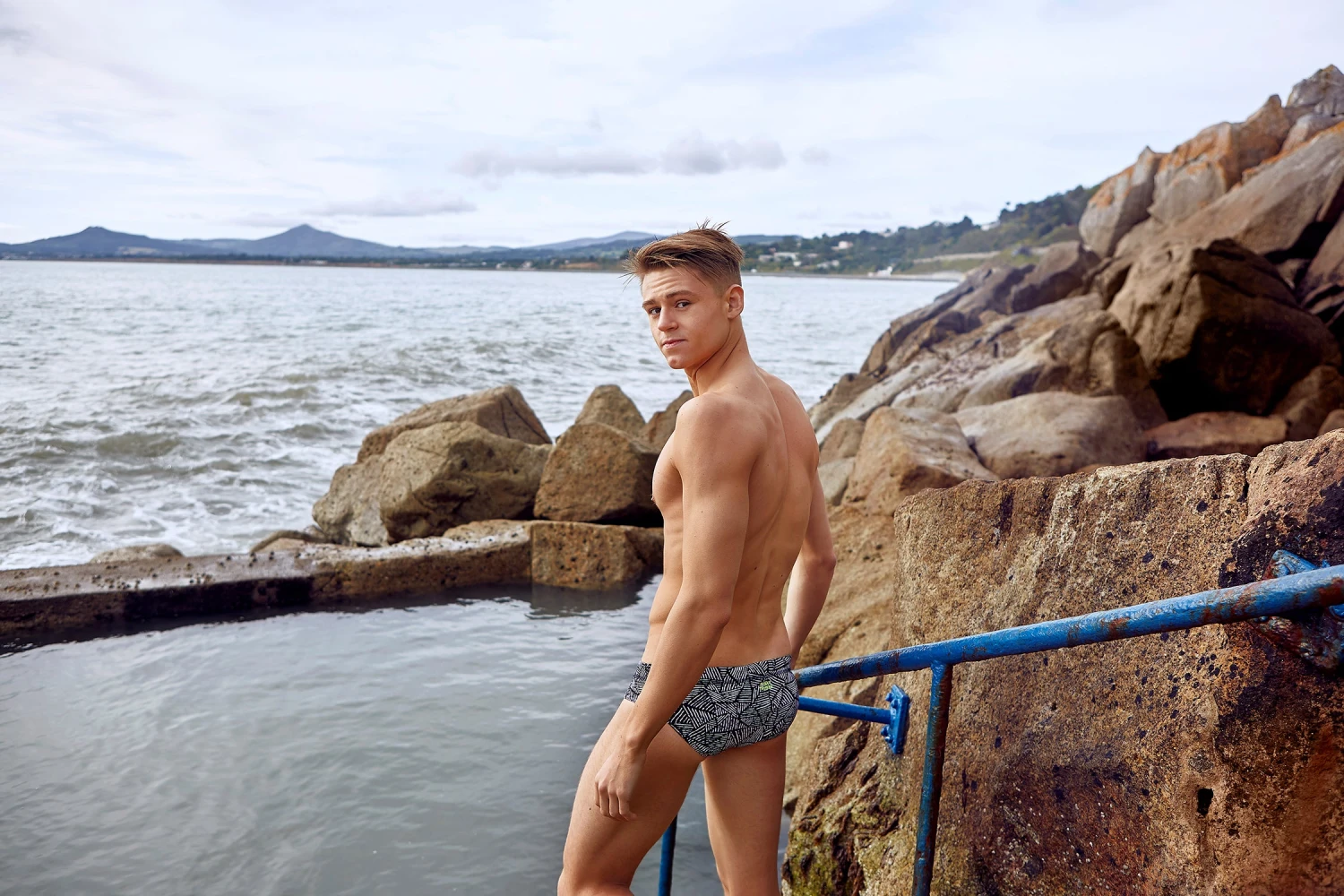 TRAINING SWIMWEAR Funky Trunks Mens Classic Briefs - Black Widow 6 TRAINING SWIMWEAR Funky Trunks Mens Classic Briefs - Black Widow