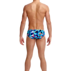 Funky Trunks Mens Classic Briefs - Check Republic