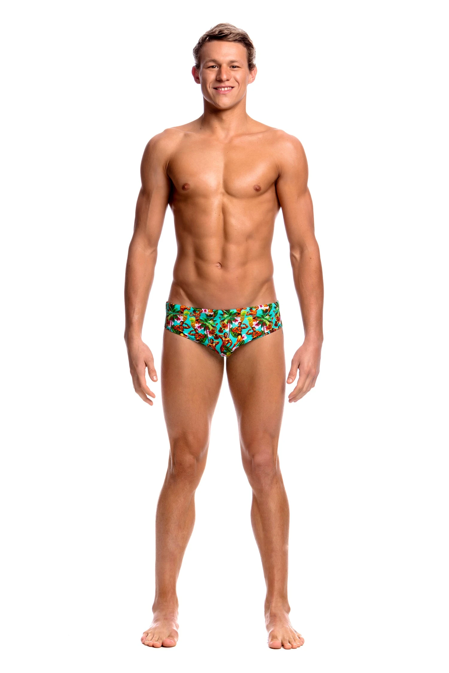TRAINING SWIMWEAR Funky Trunks Mens Classic Briefs - The Gun Show 4 TRAINING SWIMWEAR Funky Trunks Mens Classic Briefs - The Gun Show