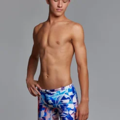 Funky Trunks Boys Training Jammers - Different Strokes