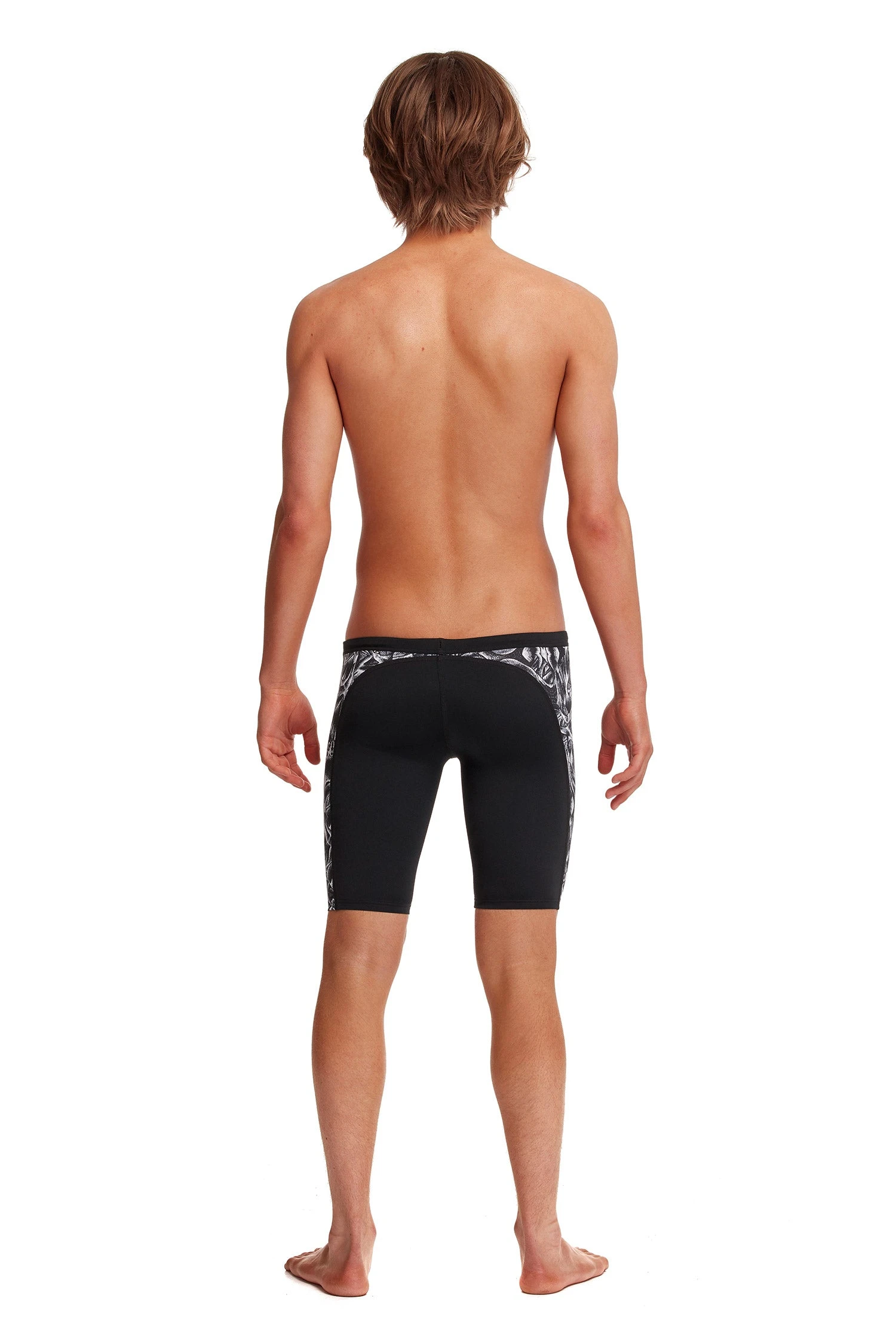 Funky Trunks Boys Training Jammers - Night Howler 5 Funky Trunks Boys Training Jammers - Night Howler