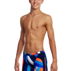 TRAINING SWIMWEAR Funky Trunks Boys Training Jammers - Scaffolded