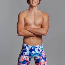 Funky Trunks Mens Training Jammers - Different Strokes