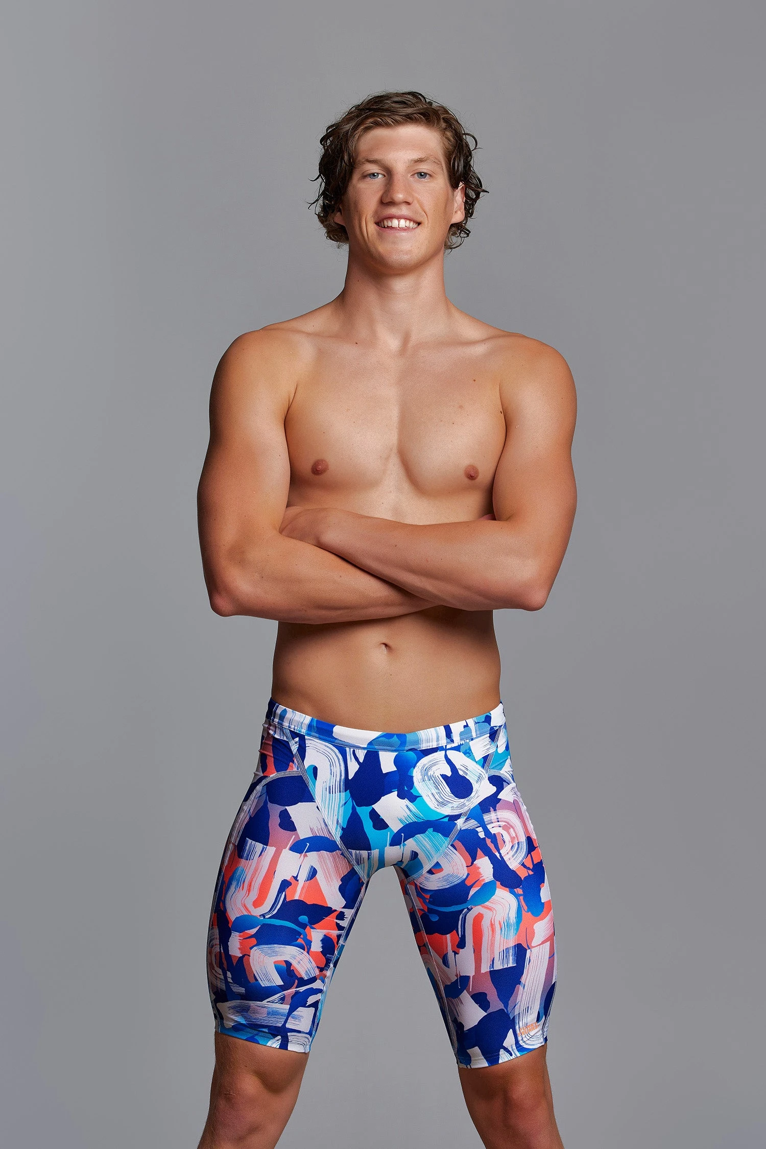 Funky Trunks Mens Training Jammers - Different Strokes 4 Funky Trunks Mens Training Jammers - Different Strokes