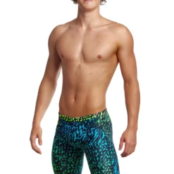 Funky Trunks Mens Training Jammers - Spraying Alive