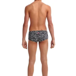 TRAINING SWIMWEAR Funky Trunks Boys Eco Classic Trunks - Zebra Crossing 7 TRAINING SWIMWEAR Funky Trunks Boys Eco Classic Trunks - Zebra Crossing