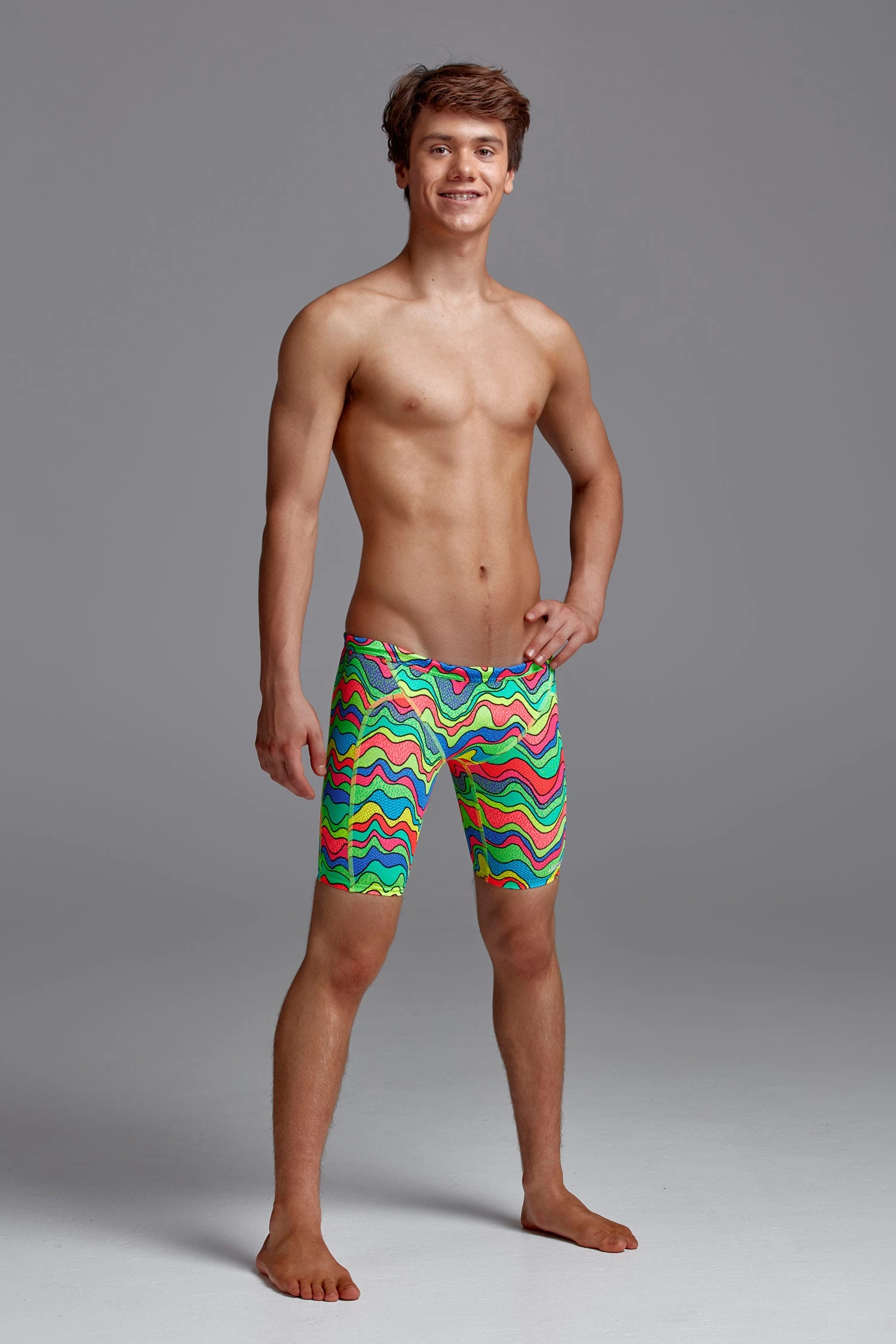 Funky Trunks Boys Training Jammers - Body Contour 5 Funky Trunks Boys Training Jammers - Body Contour