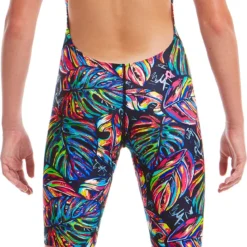 TRAINING SWIMWEAR Amanzi Womens Kneelength - Tropical Twilight