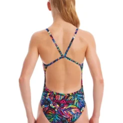 TRAINING SWIMWEAR Amanzi Girls One Piece - Tropical Twilight