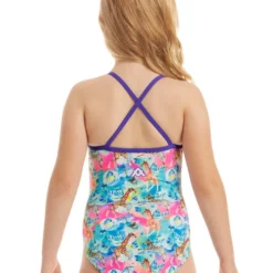 Amanzi Toddler Girls One Piece - Enchanted Safari TRAINING SWIMWEAR