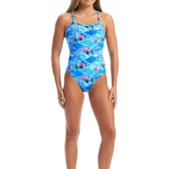 TRAINING SWIMWEAR Amanzi Womens One Piece - Island Breeze