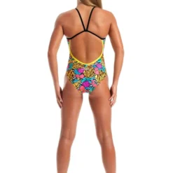 TRAINING SWIMWEAR Amanzi Womens One Piece - Pineapple Punch 9 TRAINING SWIMWEAR Amanzi Womens One Piece - Pineapple Punch