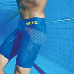 Arena Mens Powerskin Carbon Air 2 Jammer - Electric Blue Fluo Yellow PERFORMANCE SWIMWEAR 9 Arena Mens Powerskin Carbon Air 2 Jammer - Electric Blue Fluo Yellow PERFORMANCE SWIMWEAR