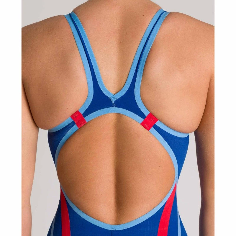 PERFORMANCE SWIMWEAR Arena Womens Carbon Core FX Open Back - Ocean Blue 5 PERFORMANCE SWIMWEAR Arena Womens Carbon Core FX Open Back - Ocean Blue