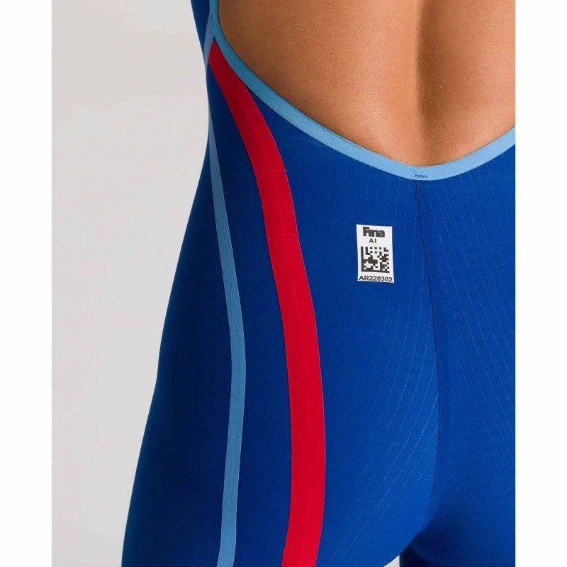 PERFORMANCE SWIMWEAR Arena Womens Carbon Core FX Open Back - Ocean Blue 6 PERFORMANCE SWIMWEAR Arena Womens Carbon Core FX Open Back - Ocean Blue