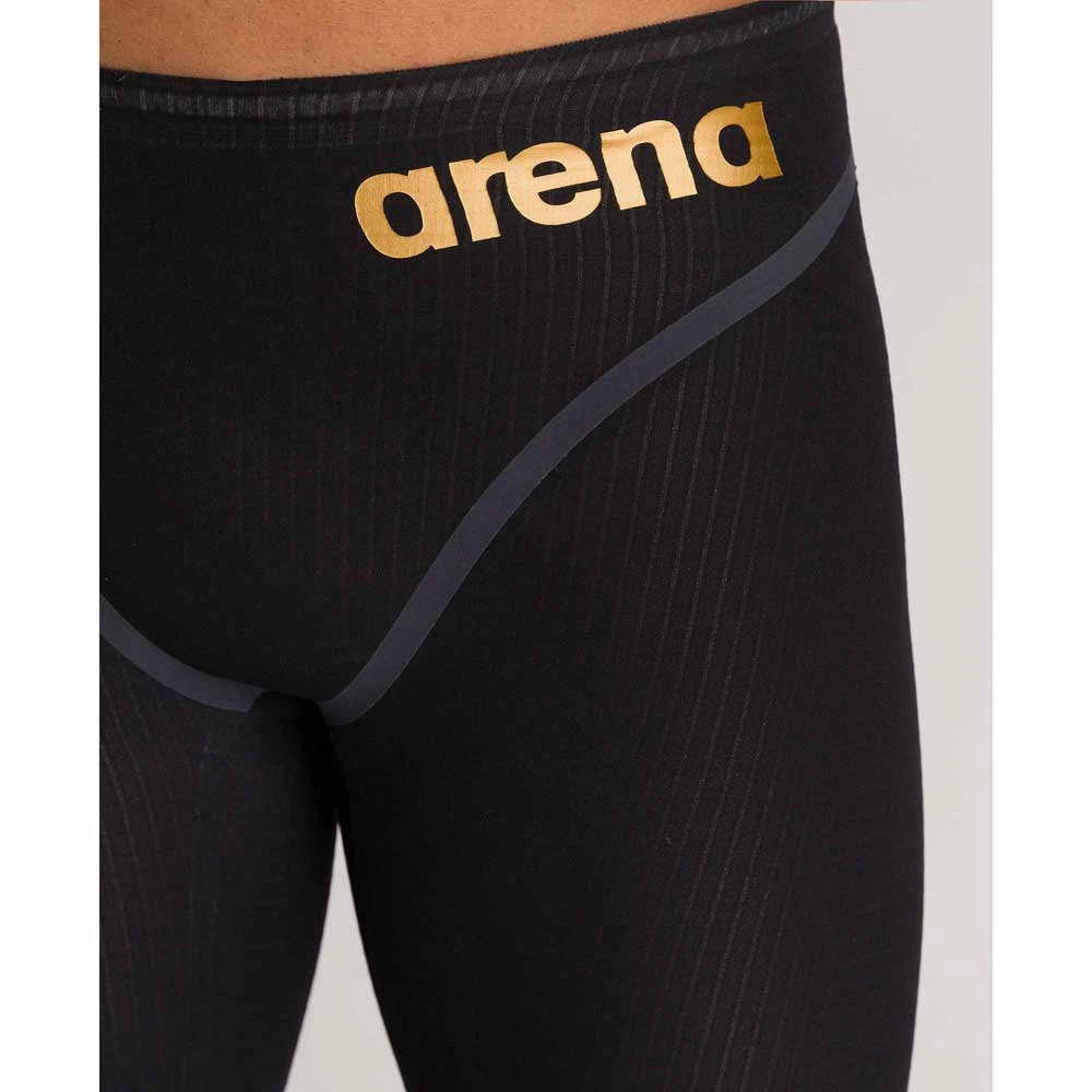 Arena Mens Powerskin Carbon Core FX Jammer - Black Gold 4 Arena Mens Powerskin Carbon Core FX Jammer - Black Gold