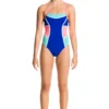 TRAINING SWIMWEAR Funkita Ladies Colour Block One Piece - Scuba Blue 1 TRAINING SWIMWEAR Funkita Ladies Colour Block One Piece - Scuba Blue