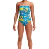 TRAINING SWIMWEAR Funkita Ladies Eco Single Strap One Piece - Summer Bay 1 TRAINING SWIMWEAR Funkita Ladies Eco Single Strap One Piece - Summer Bay