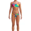 Funkita Girls Criss Cross Two Piece - Ruffles 1 Funkita Girls Criss Cross Two Piece - Ruffles
