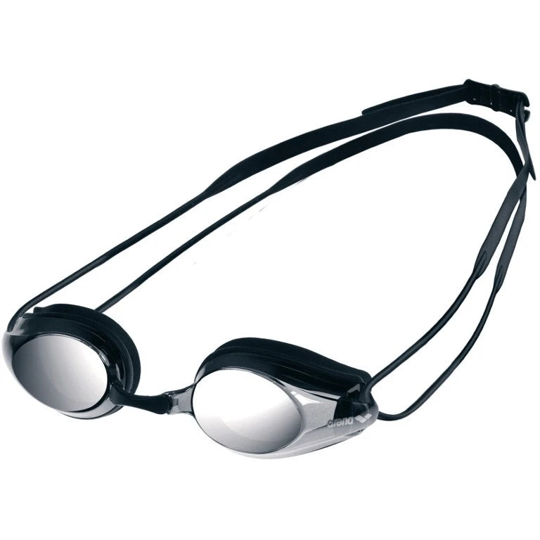 Arena Tracks Mirror Goggles - Black Smoke Silver Adult 3 Arena Tracks Mirror Goggles - Black Smoke Silver Adult