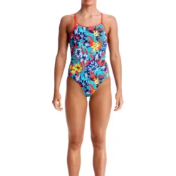 Funkita Girls Diamond Back One Piece - Aloha From Hawaii