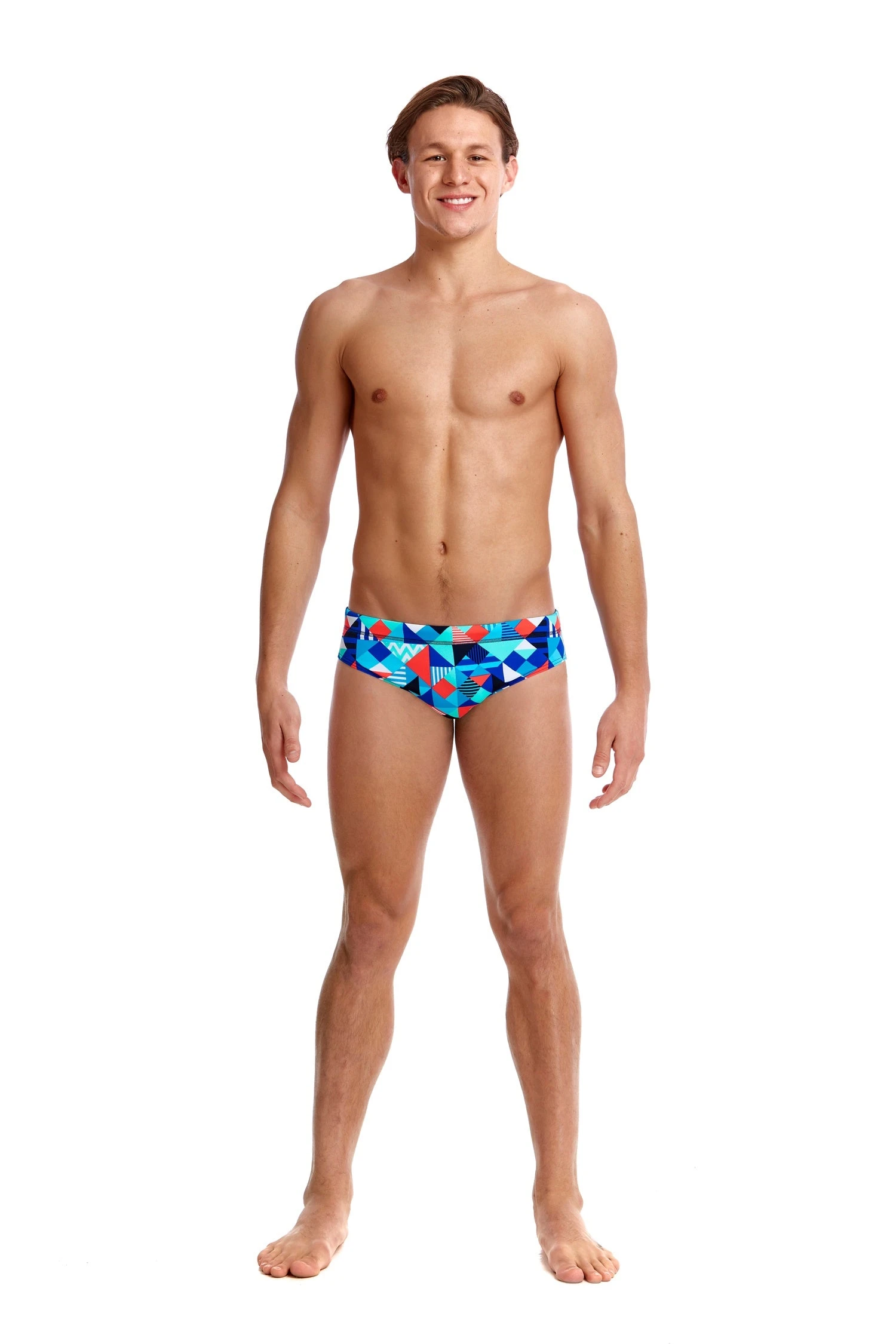 Funky Trunks Mens Classic Briefs - Check Republic 3 Funky Trunks Mens Classic Briefs - Check Republic