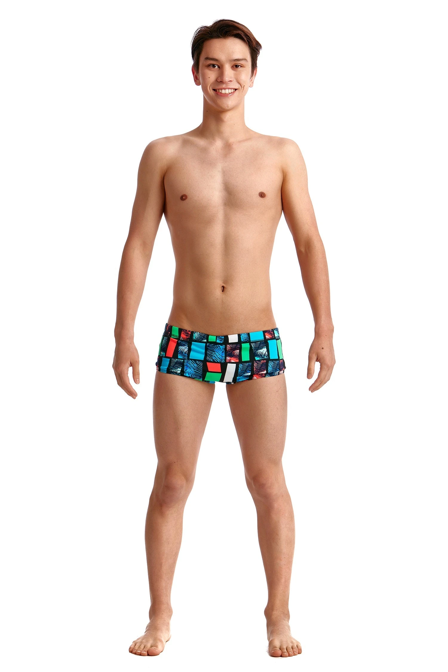 TRAINING SWIMWEAR Funky Trunks Boys Classic Trunks - Jungle Line 3 TRAINING SWIMWEAR Funky Trunks Boys Classic Trunks - Jungle Line