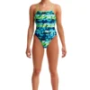 Funkita Ladies Strapped In One Piece - Icy Iceland 2 Funkita Ladies Strapped In One Piece - Icy Iceland