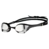 Arena Cobra Ultra SWIPE Mirror Goggles (Outdoors) - Silver Black Adult 1 Arena Cobra Ultra SWIPE Mirror Goggles (Outdoors) - Silver Black Adult