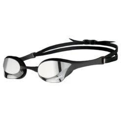 Arena Cobra Ultra SWIPE Mirror Goggles (Outdoors) - Silver Black Adult