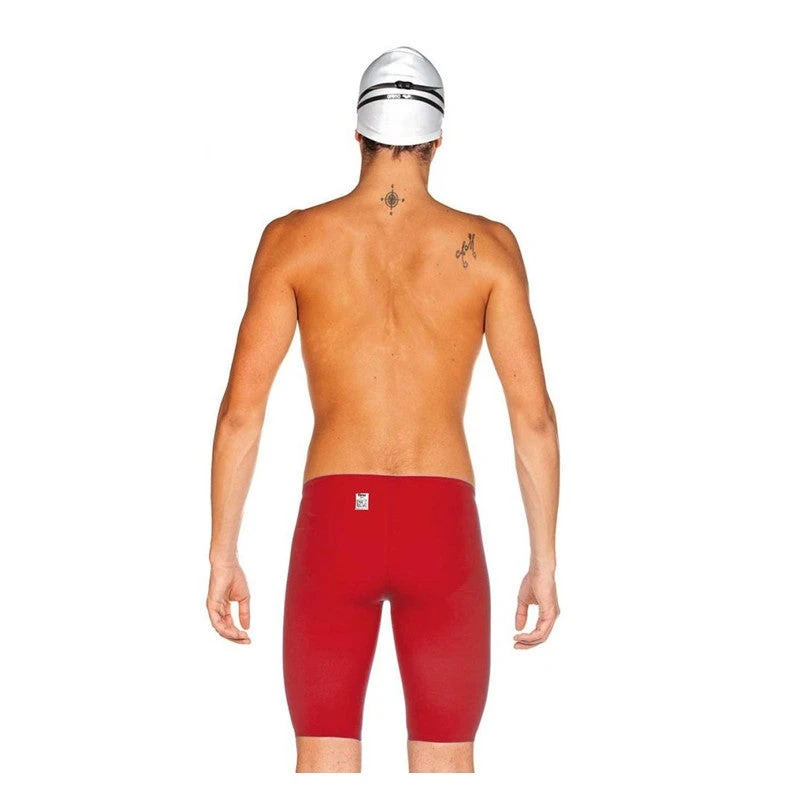 PERFORMANCE SWIMWEAR Arena Mens Powerskin Carbon Air 2 Jammer - Red 4 PERFORMANCE SWIMWEAR Arena Mens Powerskin Carbon Air 2 Jammer - Red