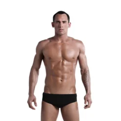 Funky Trunks Mens Classic Briefs - Still Black TRAINING SWIMWEAR